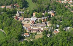 Luftaufnahme von Schloss Hamborn